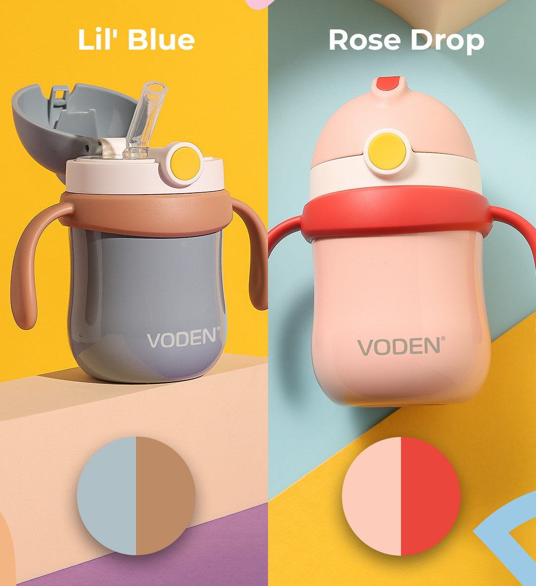 Воден Шишиња за Бебиња – 260ml voden flasica za bebe 2 boje Воден Шишиња за Бебиња – 260ml